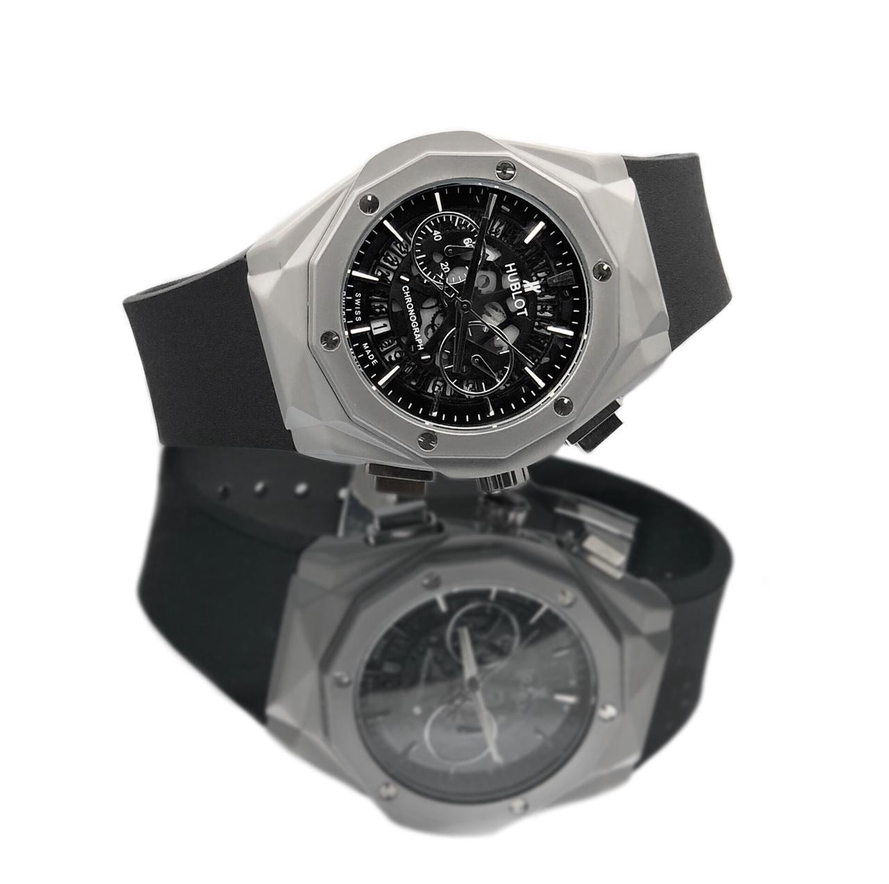 Hublot Stainless steel Matte Silver Grey watch