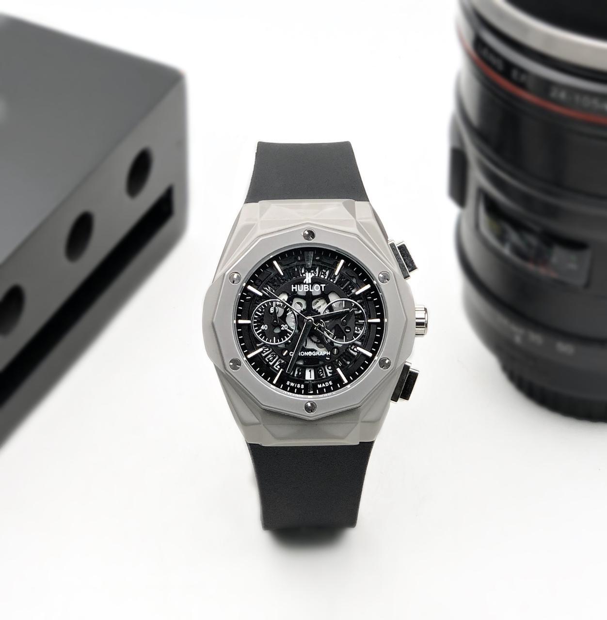 Hublot Stainless steel Matte Silver Grey watch