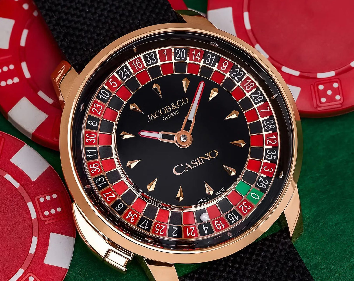 Jacob and co casino tourbillion watch