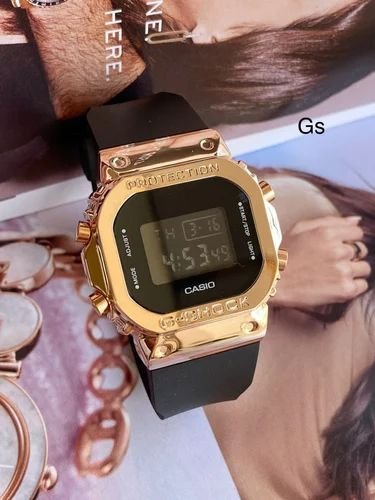 G-shock Gm G993 Rosegold Black Belt Watch – thewatchtime.shop