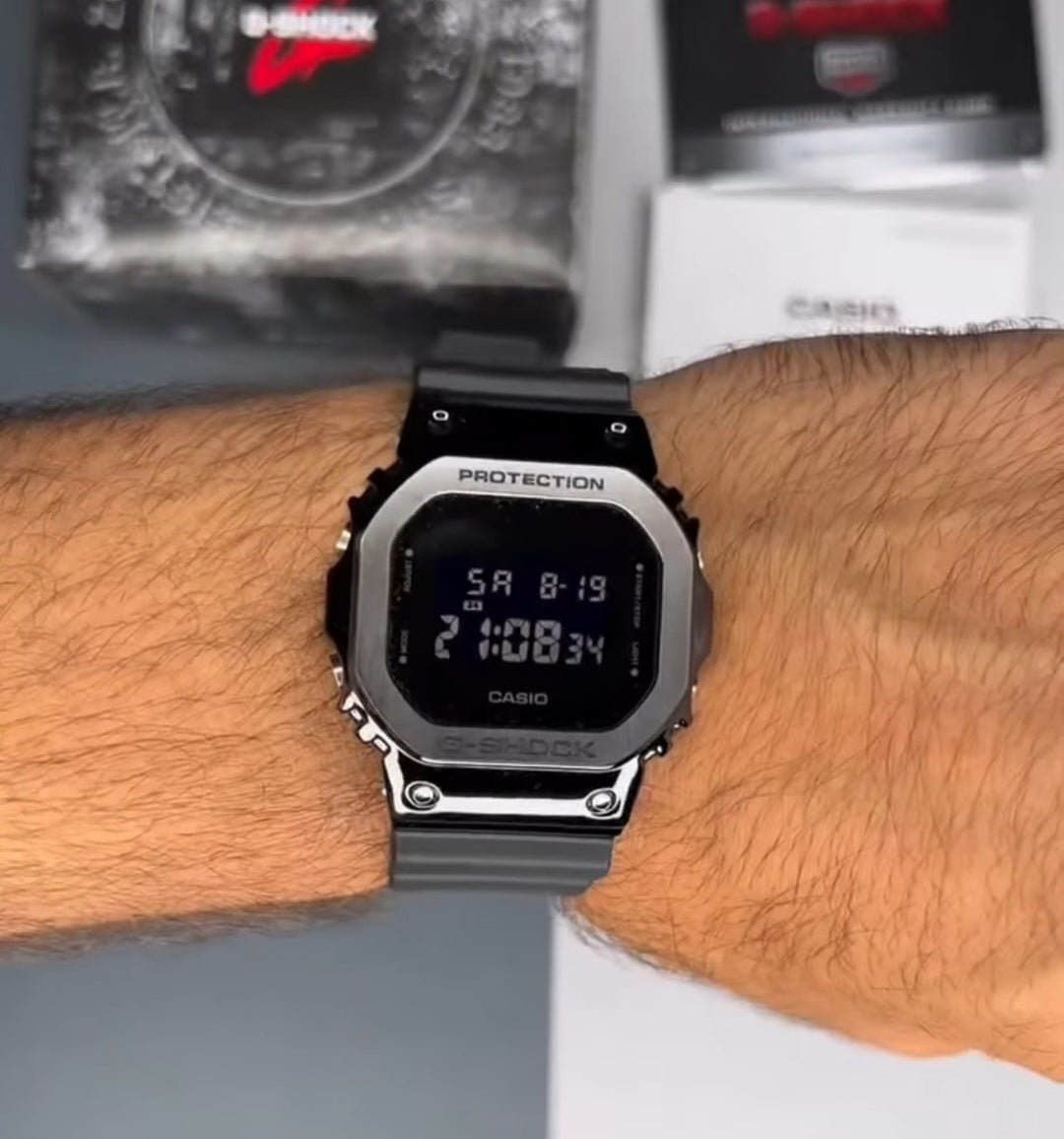 G-shock Gm G993 Black Dial Black Belt Watch – thewatchtime.shop