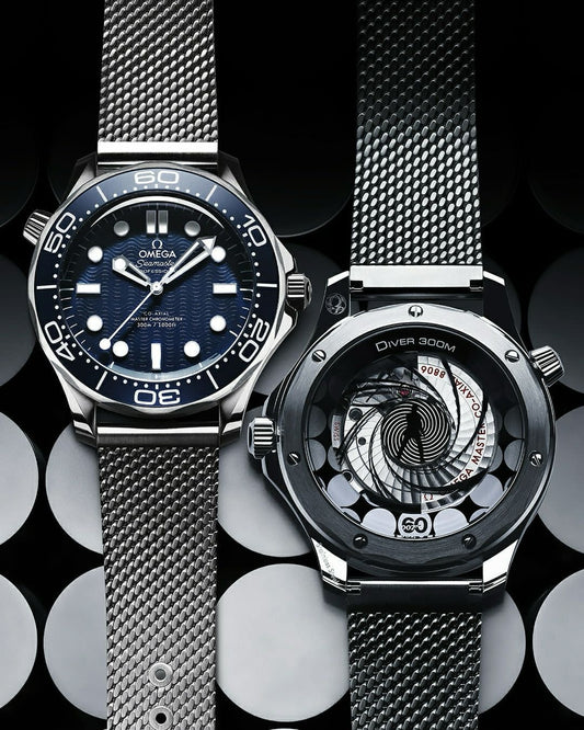 Omega seamaster Blue dial 007 James bond watch